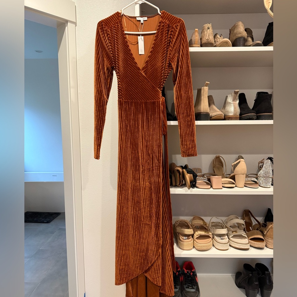 Baltic Born Copper Long Sleeve Dress
